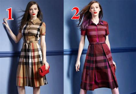 váy burberry